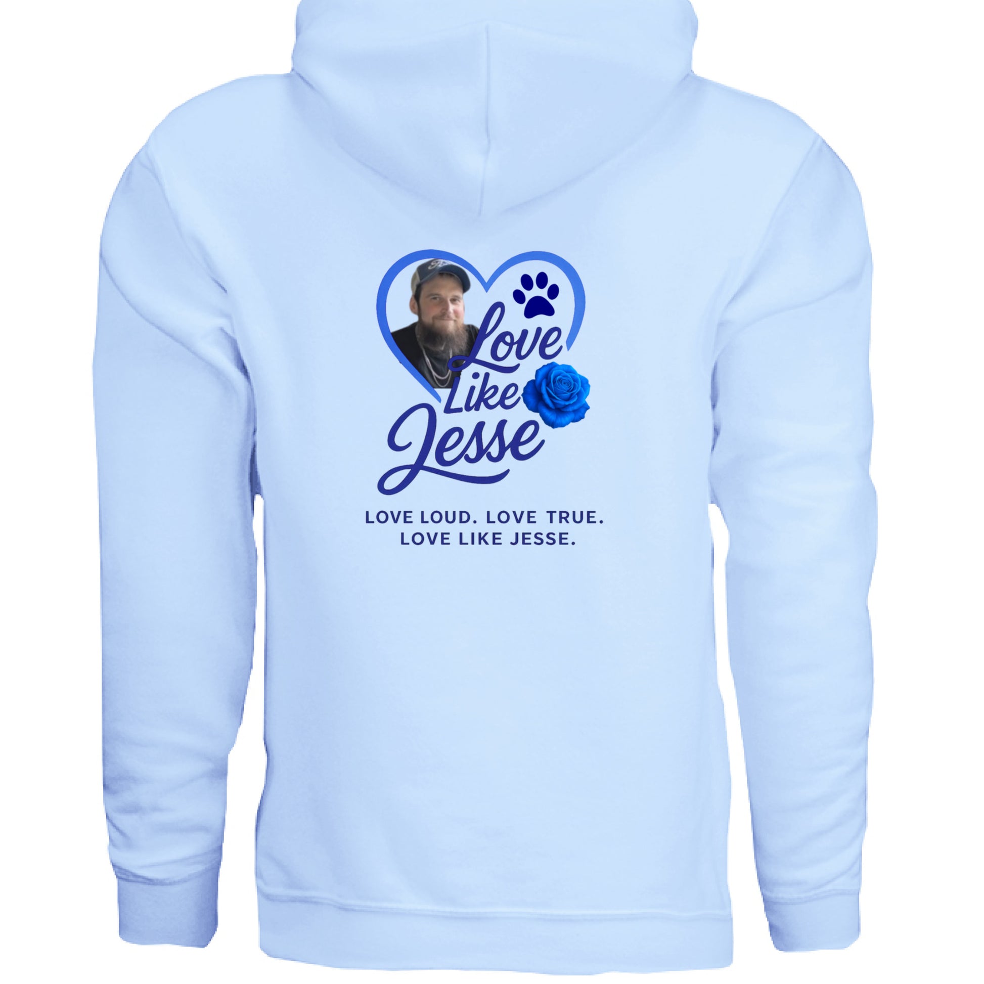 LIGHT BLUE - BACK
