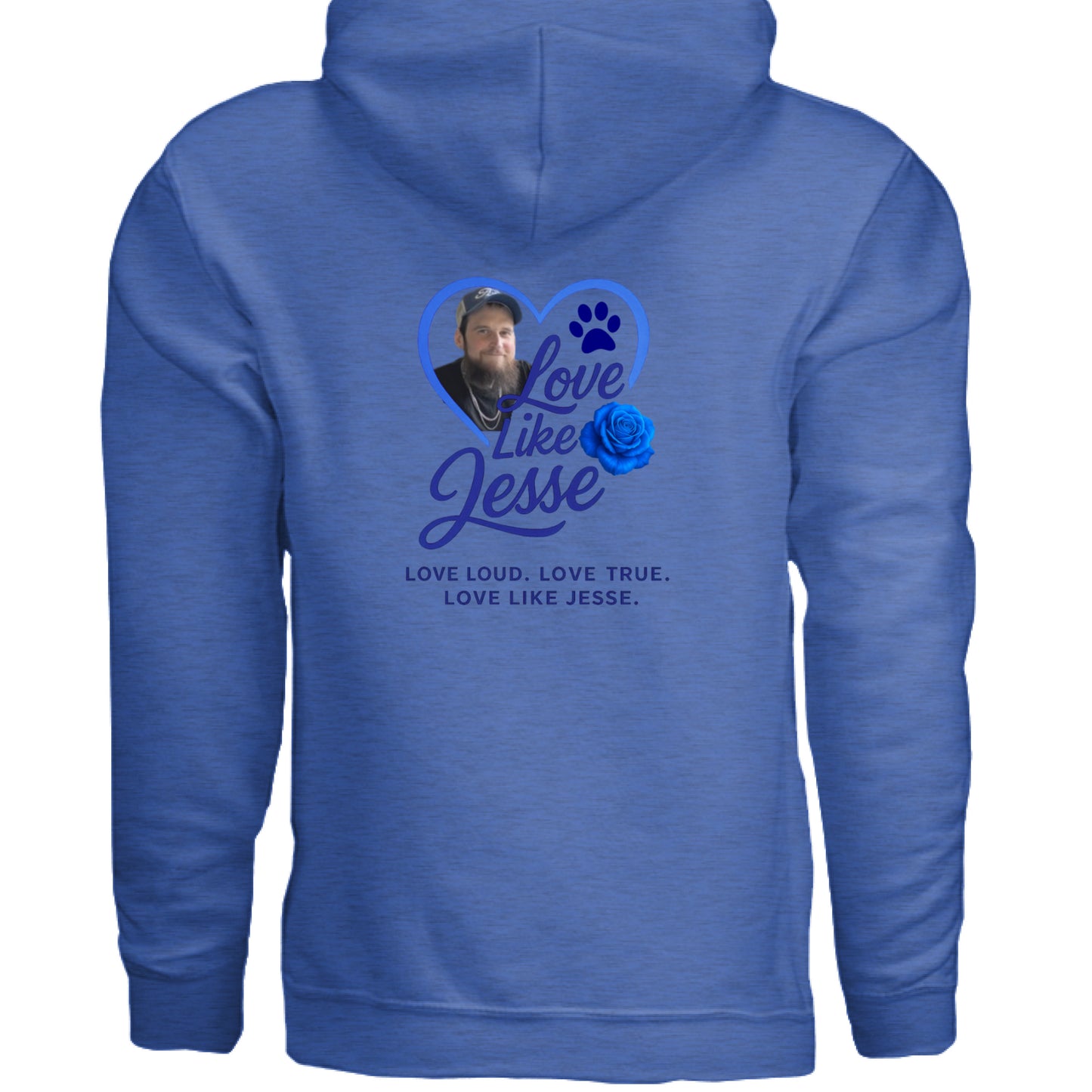 Heather Sport Royal - BACK
